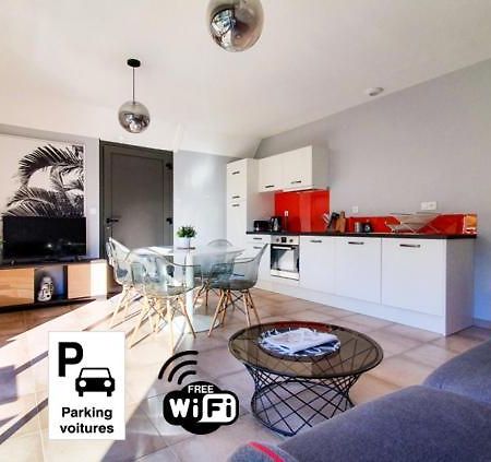 Appartement Le Nid Discret avec Balcon et parking privé gratuit à Sarlat Extérieur photo
